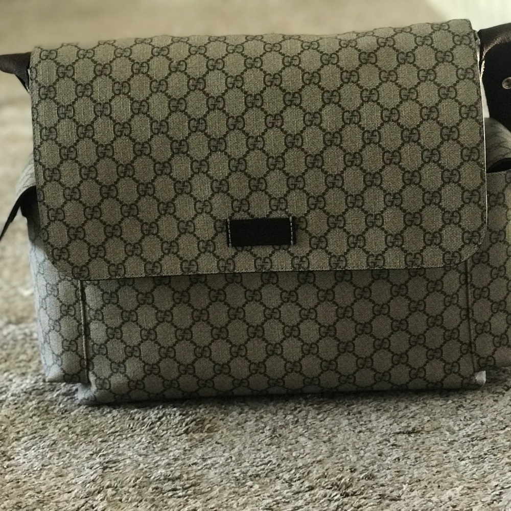 Gucci diaper bag